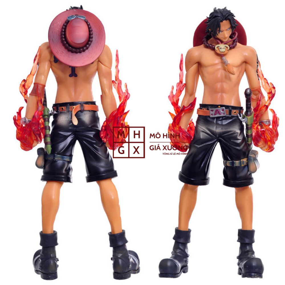 Mô hình One Piece ACE Grandista hàng siêu đẹp cao 27cm trạng thái đứng , figure mô hình one piece , mô hình giá xưởng