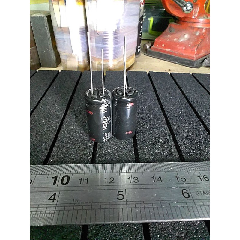 Tụ 1000uf/50v hàng Panasonic NHG chính hãng . Mới .