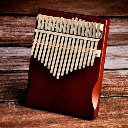 Nhạc cụ đàn Kalimba 17 phím bằng gỗ tiện dụng