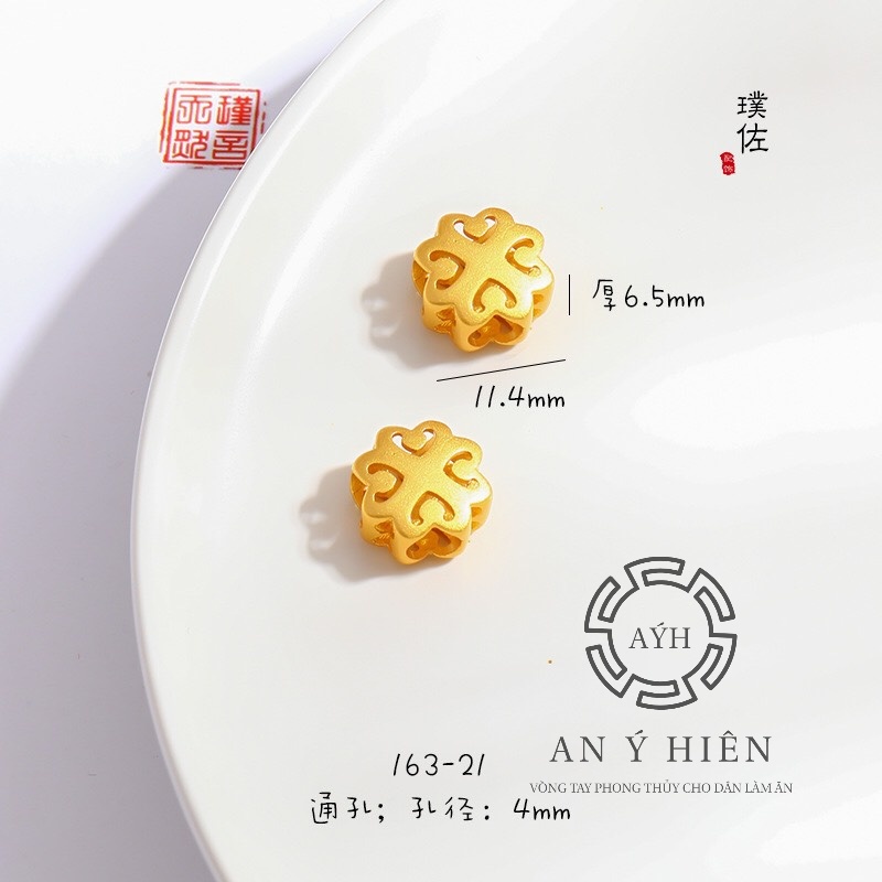 Charm cỏ 4 lá #C125 ( An Ý Hiên)