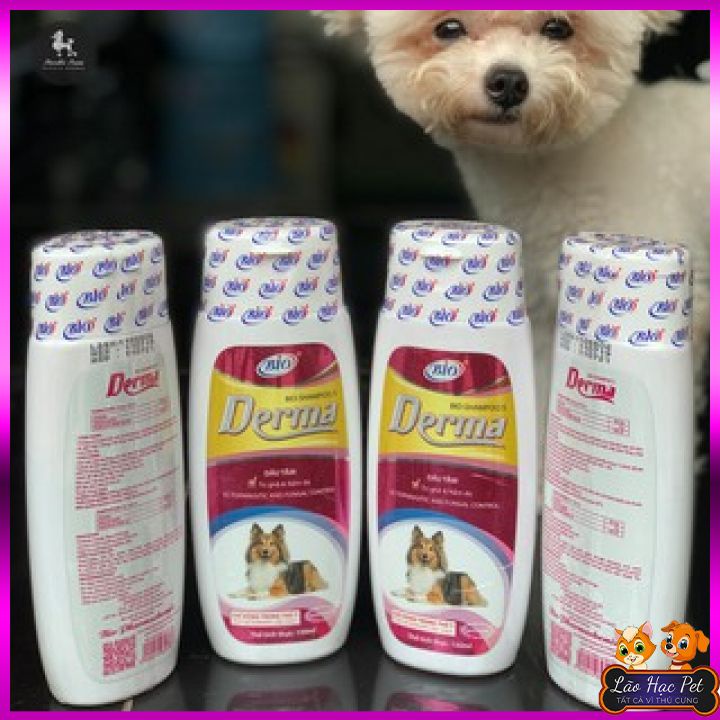 Sữa tắm cho chó - Sữa Tắm Bio Derma Trị Ghẻ Nấm Cho Chó