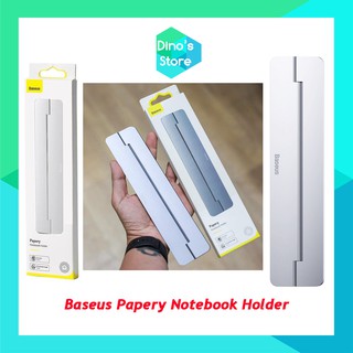 Giá đỡ Macbook - Giá kê Laptop macbook Baseus Papery Notebook Holder Siêu Mòng, Nhẹ, Xếp Gọn, Hợp Kim Nhôm Aluminum