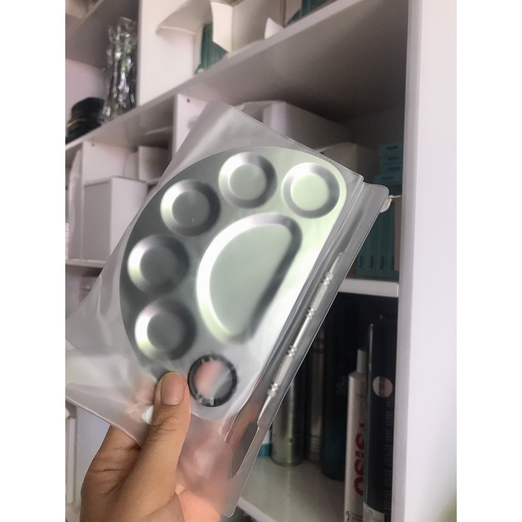 Khay pha nền, trộn nền inox