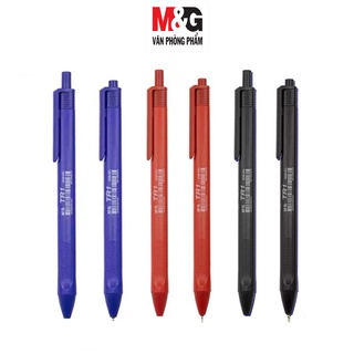 Bút bi bấm semi gel M&G ABPW3078 ngòi 0.5mm