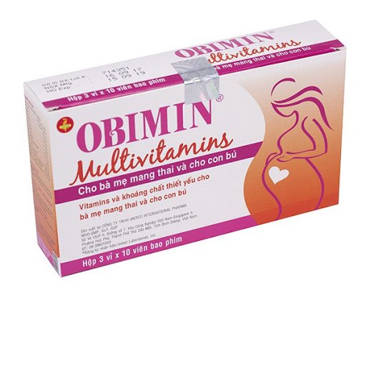 OBIMIN multivitamin vitamin và khoáng chất