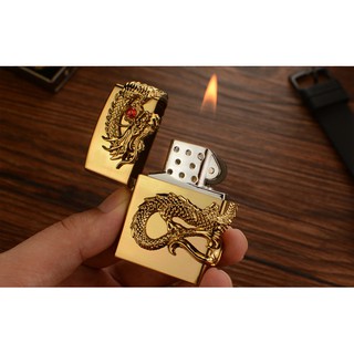 (phamthilam141196) Bật lửa Zippo hình rồng - 6270