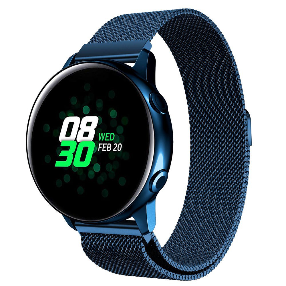 Dây đeo bằng thép 20mm cho Samsung Galaxy Watch Active /Gear S2/active2 / Huami Amazfit GTS / BIP youth lite