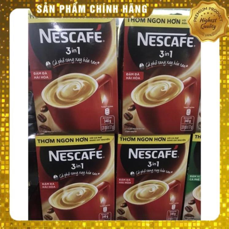 Hộp Cà Phê Nescafe 3in1 hộp (20 gói x 17g) | BigBuy360 - bigbuy360.vn