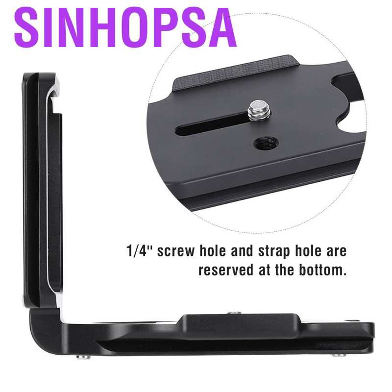 Sinhopsa L-Shape Quick Release Plate Lateral Vertical shooting for Nikon D850 SLR Camera