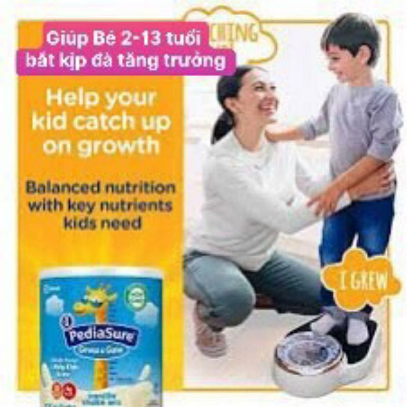[ Date 2024] Sữa Pediasure Grow &amp; Gain 400g Mỹ