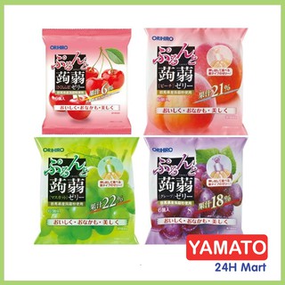 Thạch Hoa Quả Orihio Nhiều Vị (20g x 6) Nhật Bản, Thạch Trái Cây Nhật Bản T11/2022