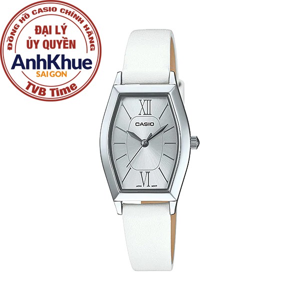 Đồng hồ nữ dây da Casio chính hãng Anh Khuê LTP-E167L-7ADF