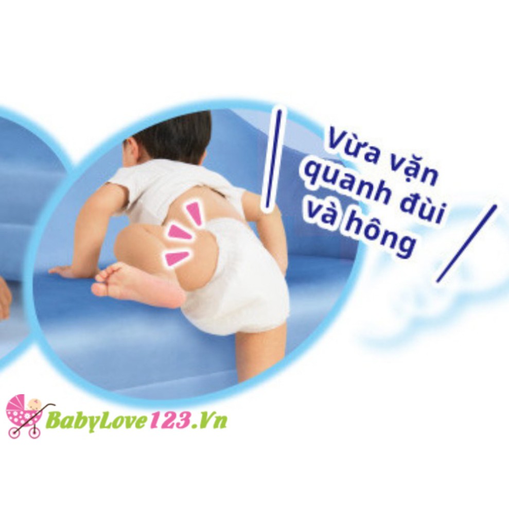 (CỘNG 4/6 MIẾNG) Nhập Khẩu Tã Moony Dán Và Quần Size NB90+6 / S84 / M64/ L54 / M58 / L44 / XL38 /XXL26