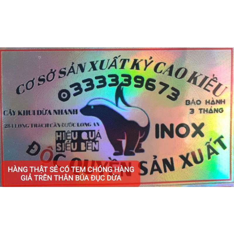 CÂY ĐỤC DỪA NHANH 30 GIÂY