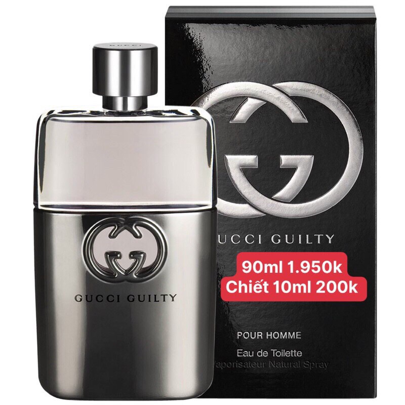 Nước hoa Gucci Guilty chiết 10ml