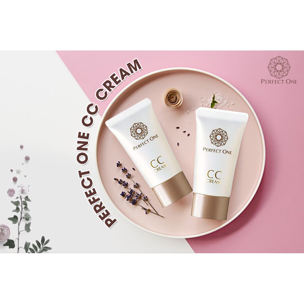 Kem Nền Trang Điểm Kết Hợp Chống Nắng Dịu Nhẹ PERFECT ONE CC Cream 25G