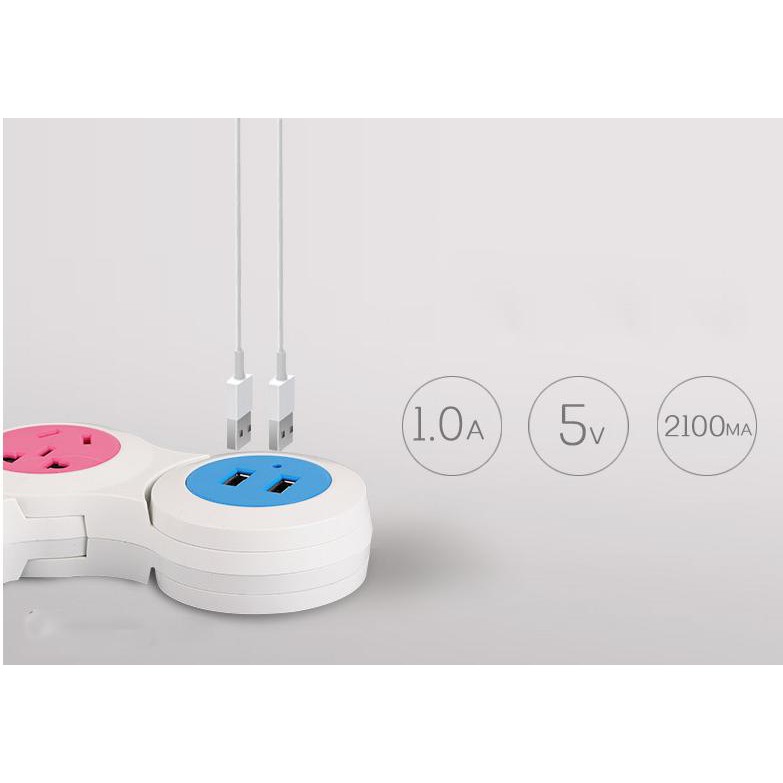 Ổ cắm bẻ cong USB Charger - Home and Garden