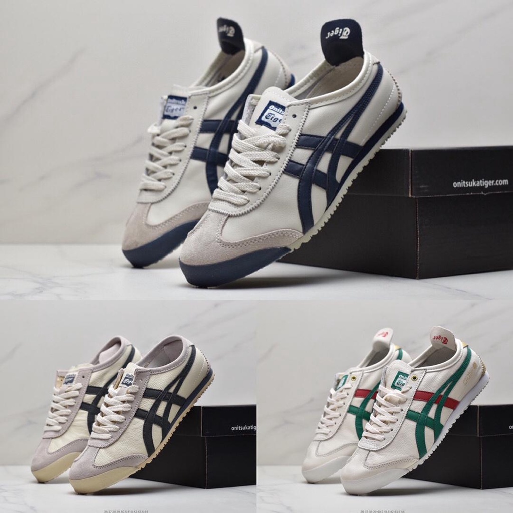 * Hàng Có Sẵn * Asics Onitsuka Tiger Mexico 66 ® Giày Giản Dị unisex a9 4p Judy6