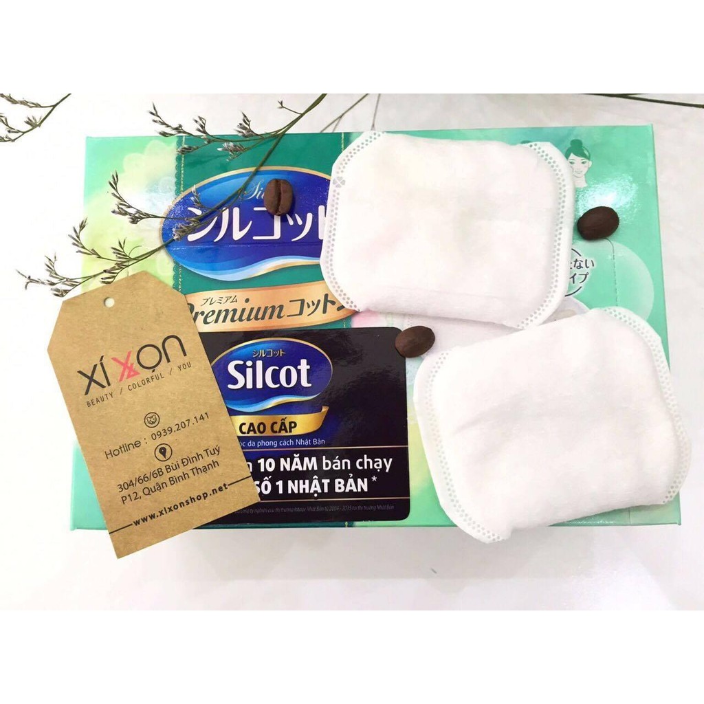 Bông tẩy trang Silcot Premium 66 miếng (CHÍNH HÃNG)