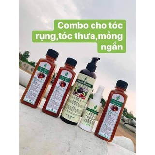COMBO THẦN SẦU 1 DẦU GỘI THẢO DƯỢC THIÊN NHIÊN & 15 TINH CHẤT THẢO MỘC KÍCH MỌC TÓC