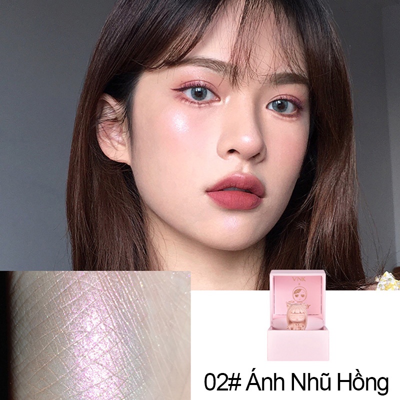 Phấm Bắt Sáng VNK Little Amber Highlighter Hình Dễ Thương (VNK001)