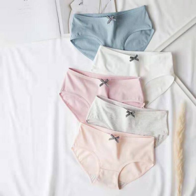 lố 10 Quần lót cotton nơ 012 loại đẹp