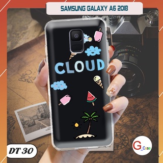 Ốp lưng điện thoại Samsung Galaxy A6 2018 dẻo trong in hình