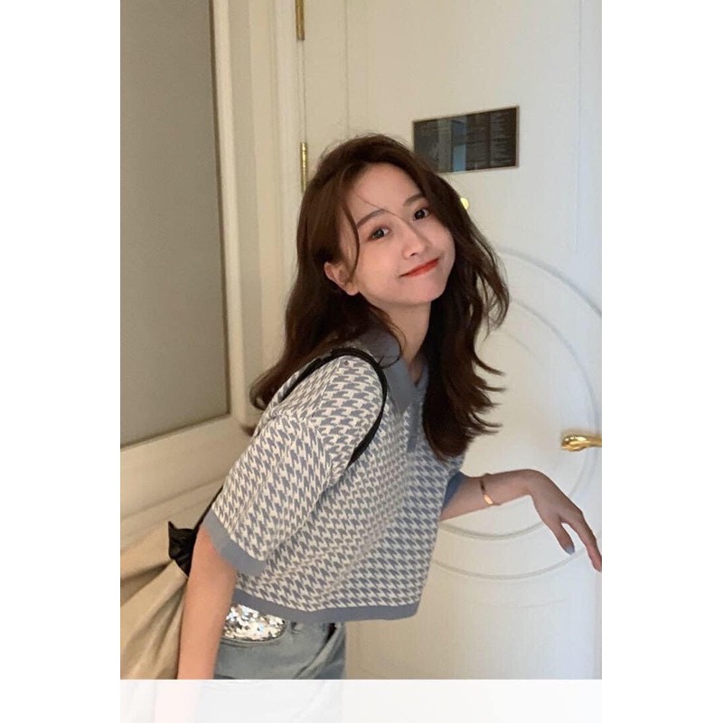 Áo croptop kẻ | BigBuy360 - bigbuy360.vn