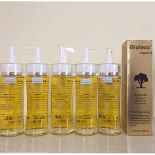 Tinh dầu dưỡng bóng tóc biolexx argan oil 100ml