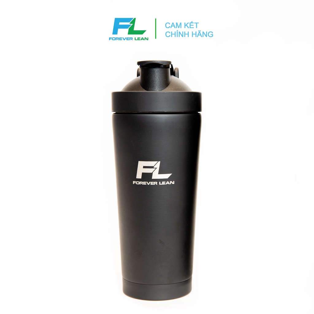 Bình Lắc Shaker Inox Giữ Nhiệt Cao Cấp 750ml Thương Hiệu Forever Lean