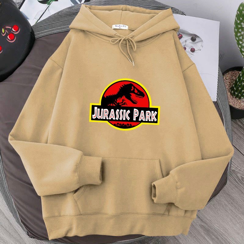 ÁO HOODIE NỈ UNISEX JURASSIK PARK PHOM NAM NỮ ĐỀU MẶC ĐƯỢC