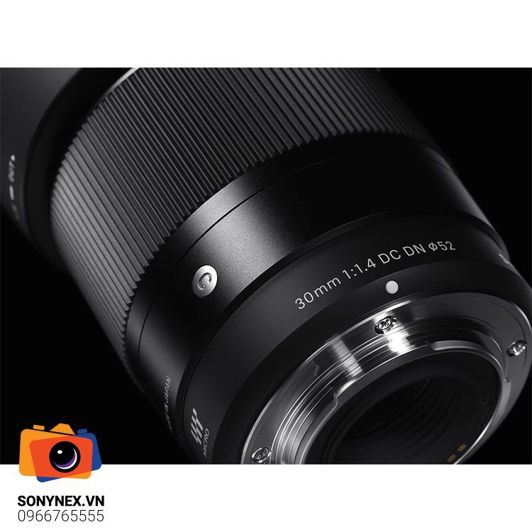 Ống kính Sigma 30mm f/1.4 DC DN cho máy ảnh Sony Mirrorless - Chính hãng ShriroVN