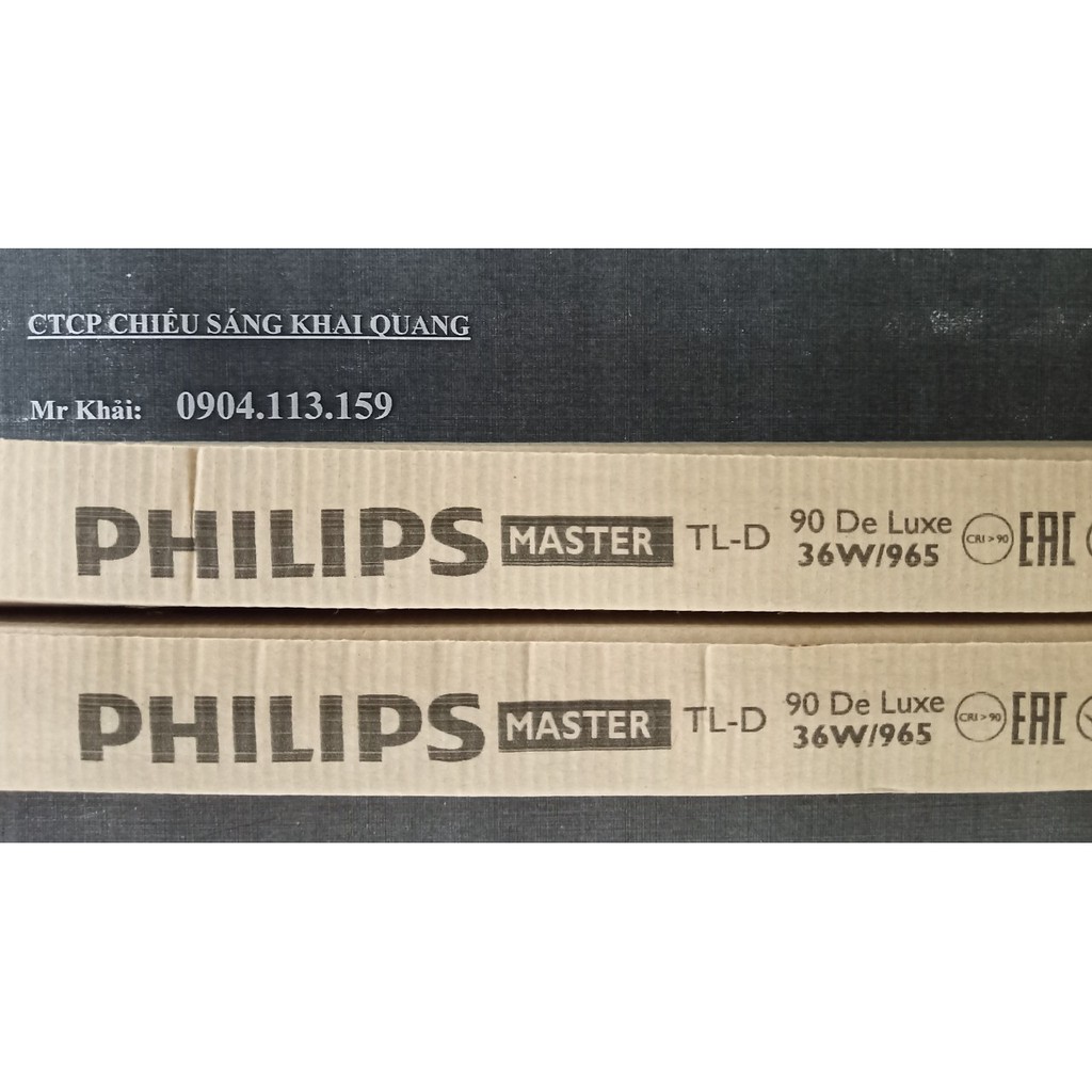Bóng so màu D65 Philips Master TL-D 90 De Luxe 36W/965 1.2m