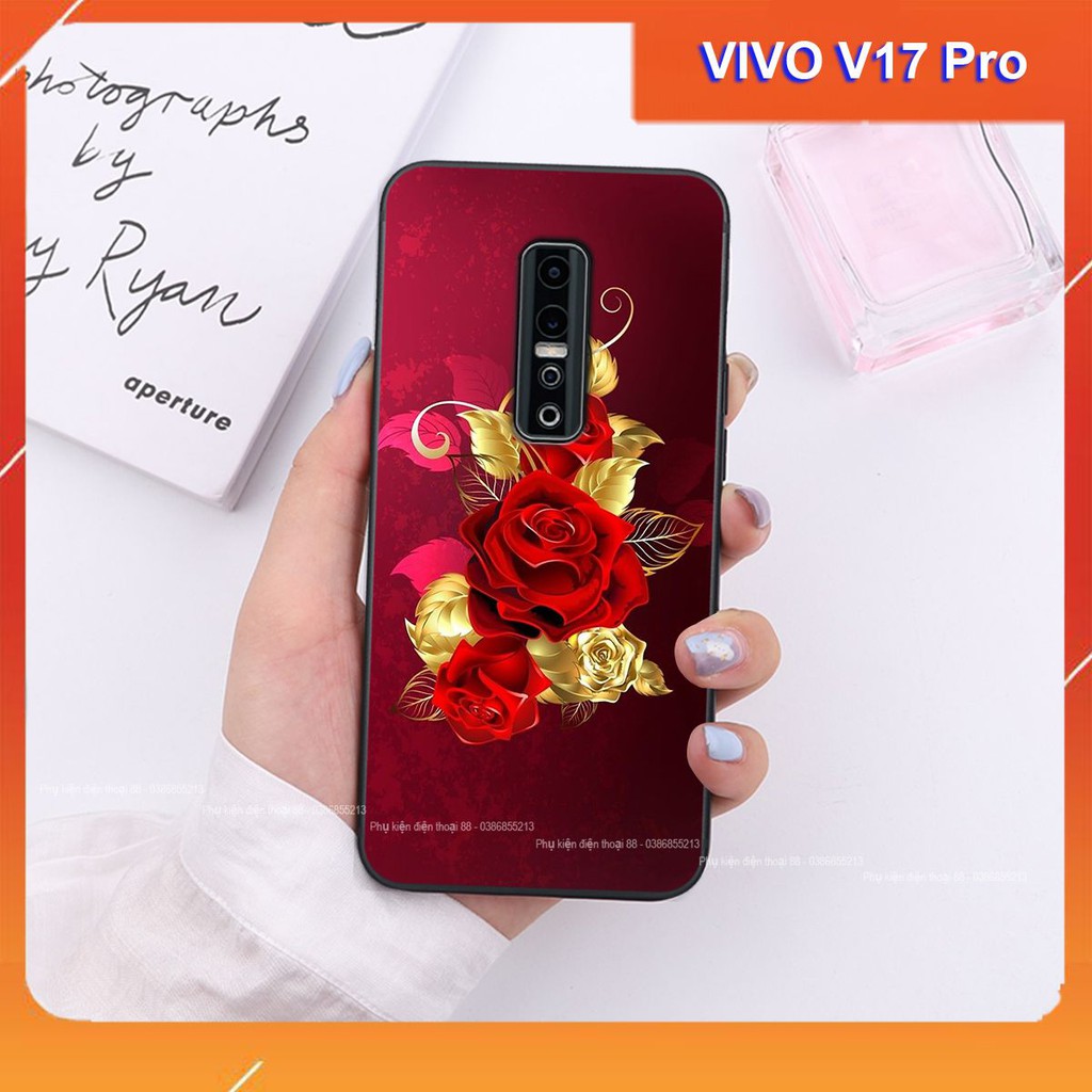 Ốp lưng Vivo V17 PRO hình hình hoa, thiên nga, đẹp thời trang - CAO CẤP - SANG TRỌNG