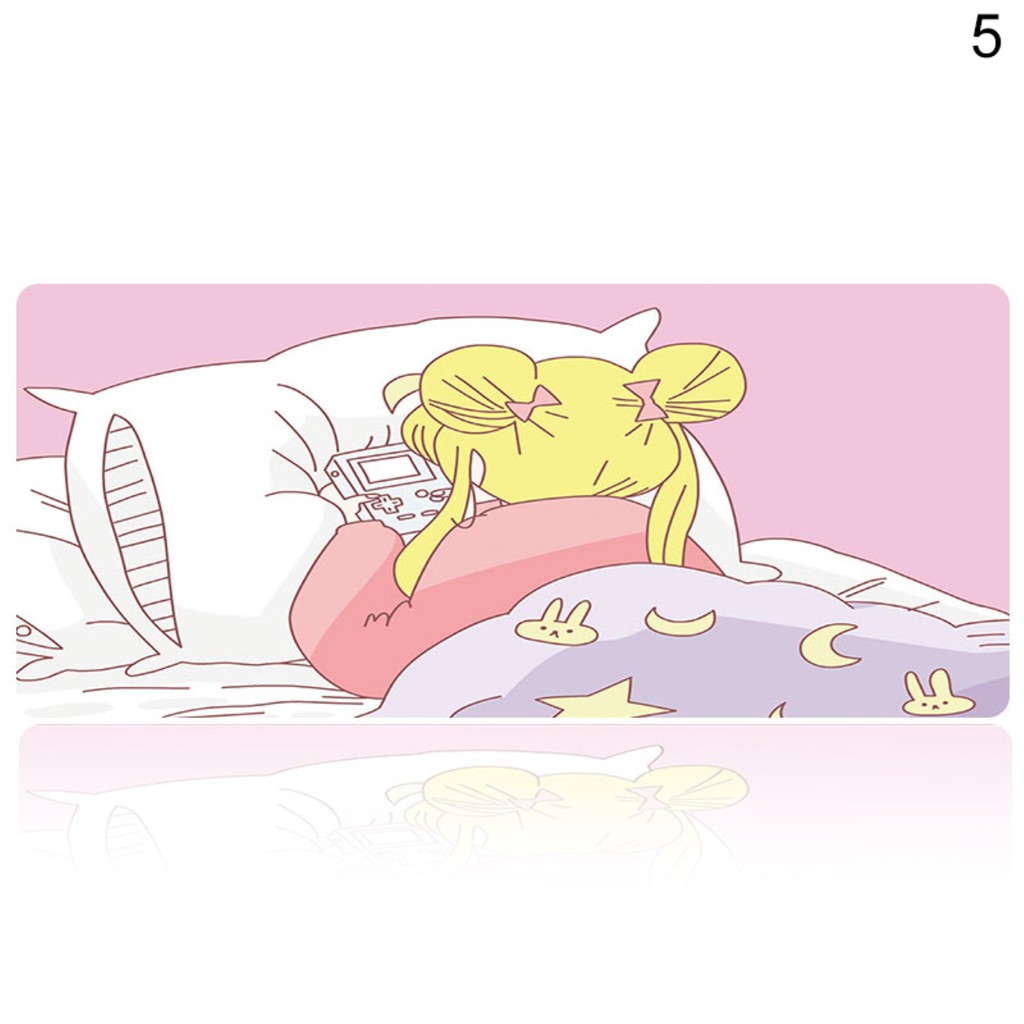 Tấm lót bàn phím chuột in họa tiết hoạt hình thủ lĩnh thẻ bài Sakura