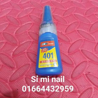 Keo gắn móng giả gắn đá dán móng dán đá hiệu 401 byb