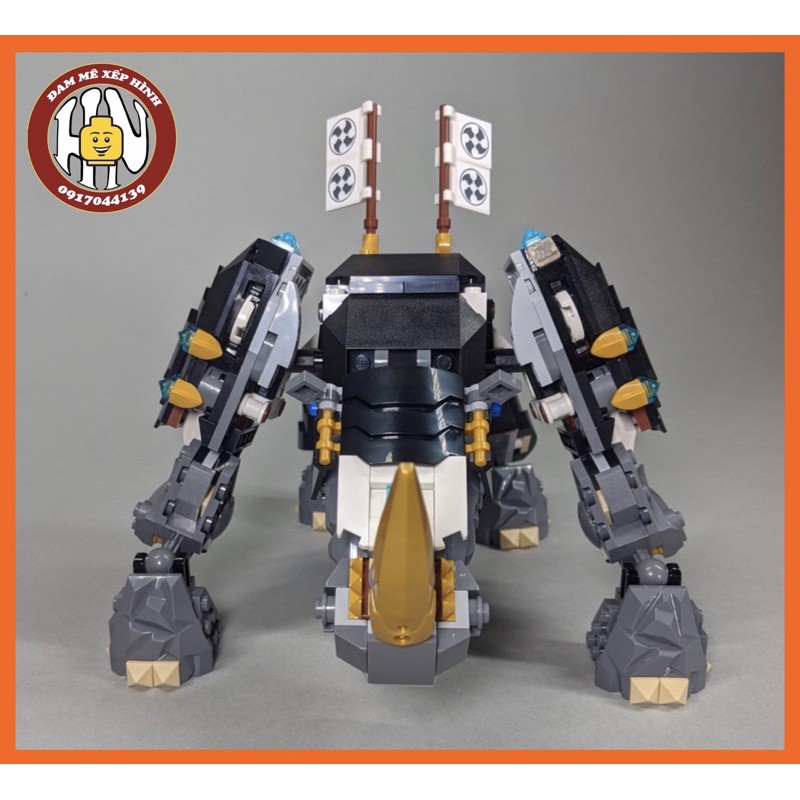 Đồ chơi xếp hình - Tê giác giáp đấu - Ninjago 13 - MG209 - Hàng chuẩn đẹp - Ảnh thật !