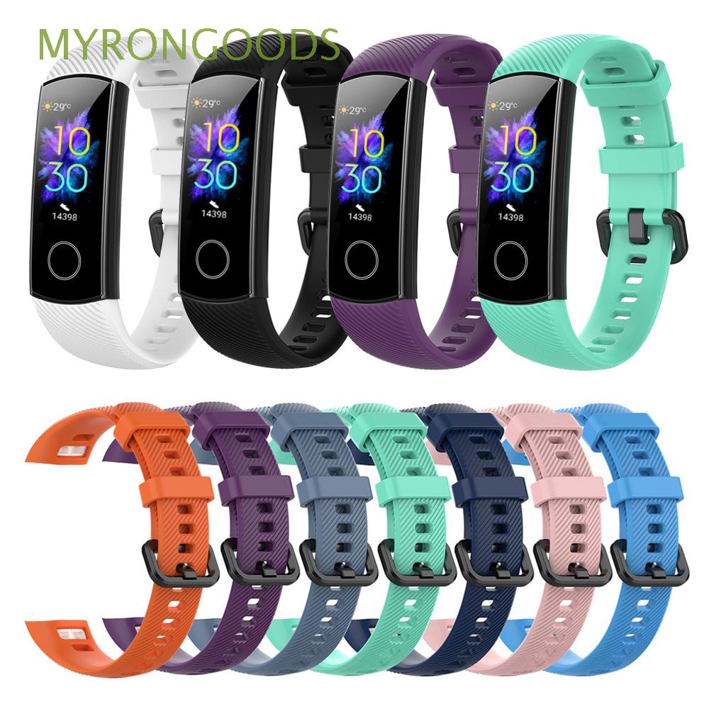 Dây silicon thay thế cho vòng tay thông minh Huawei Honor Band 5 4