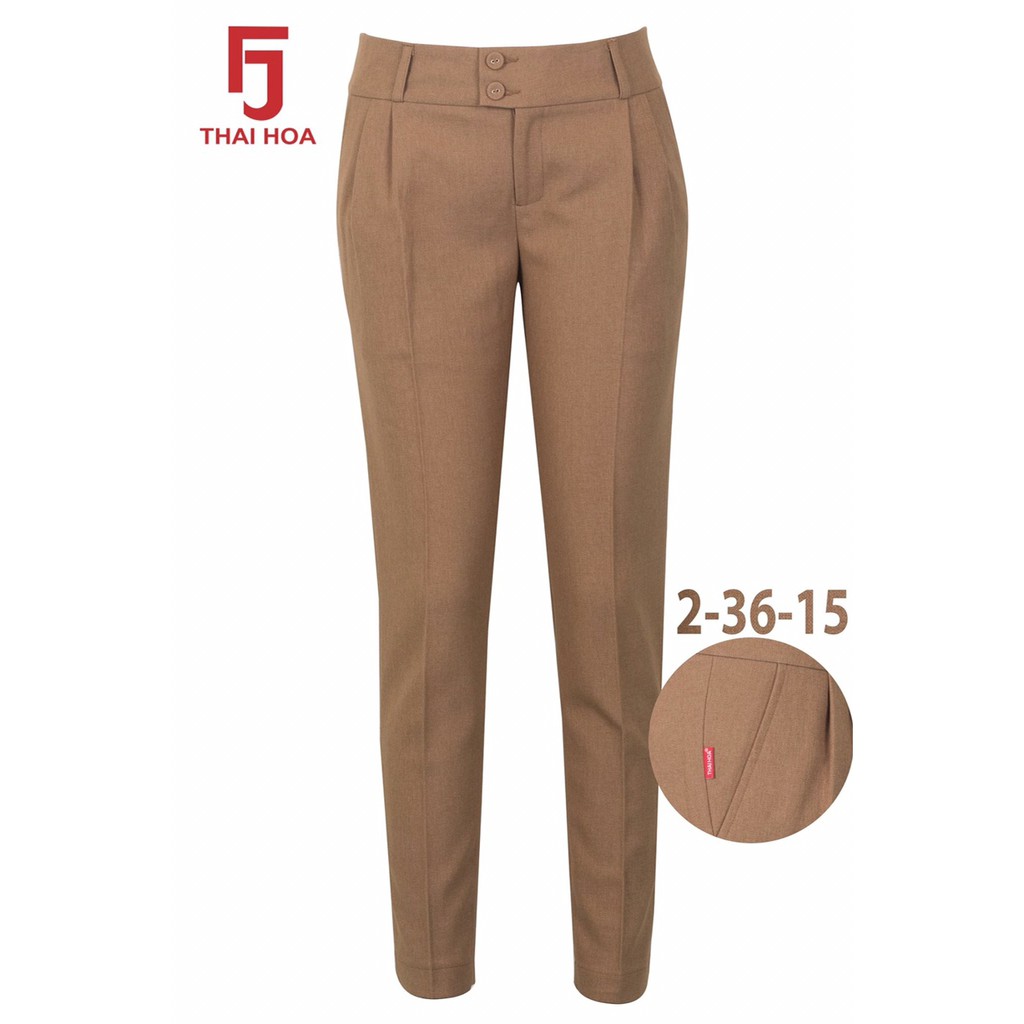 Quần tây 9 tấc Thái Hòa màu đen 2-36-17