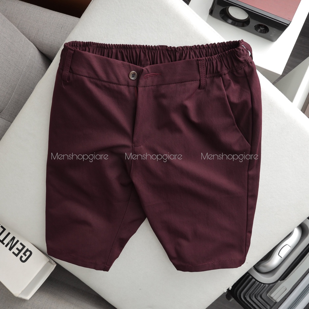 Quần Short Âu, lưng thun cài nút