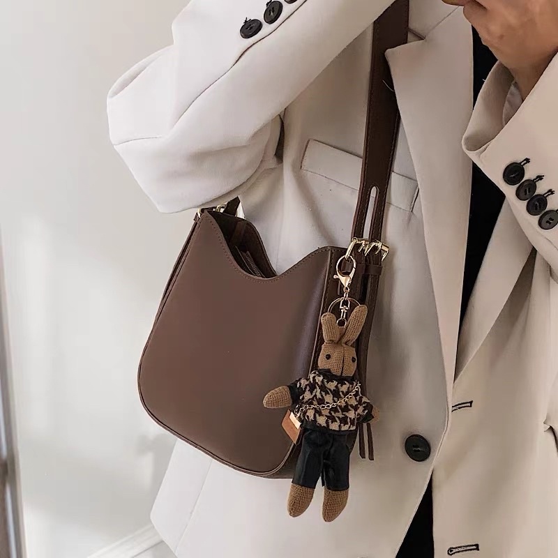 Túi Đeo Chéo Da PU Phong Cách Hàn Quốc Siêu Xinh