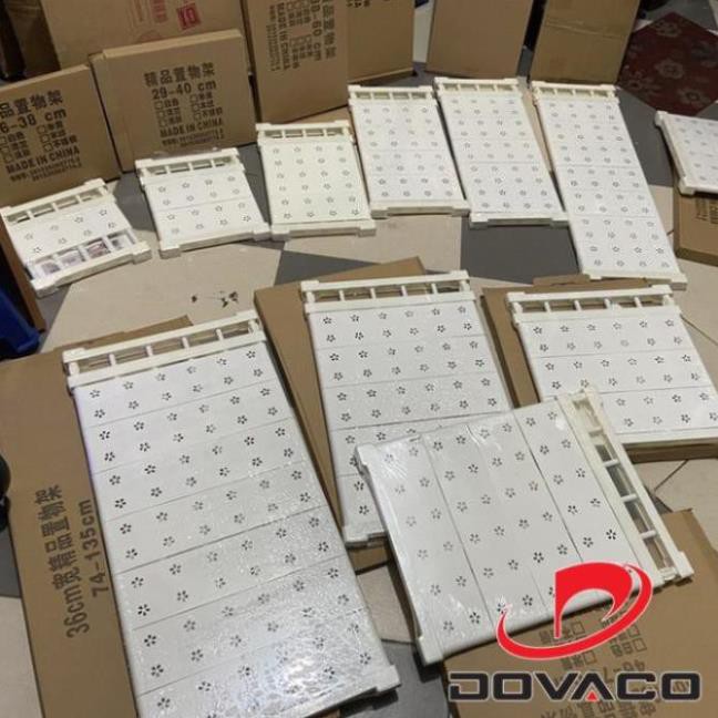 Kệ đa năng chia ngăn không cần khoan bắt vít 29-40cm