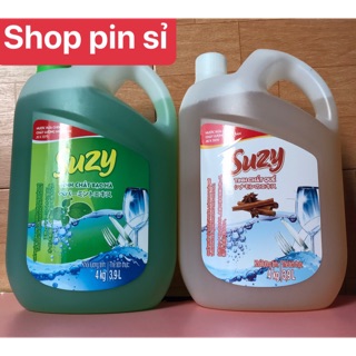 [CHÍNH HÃNG] Nước rửa chén bát SUZY cao cấp 4LIT
