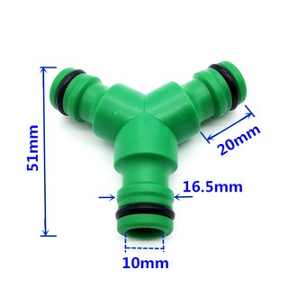 Cút chia nhánh ống dây nước, chia 3 ống nước dễ dàng sử dụng