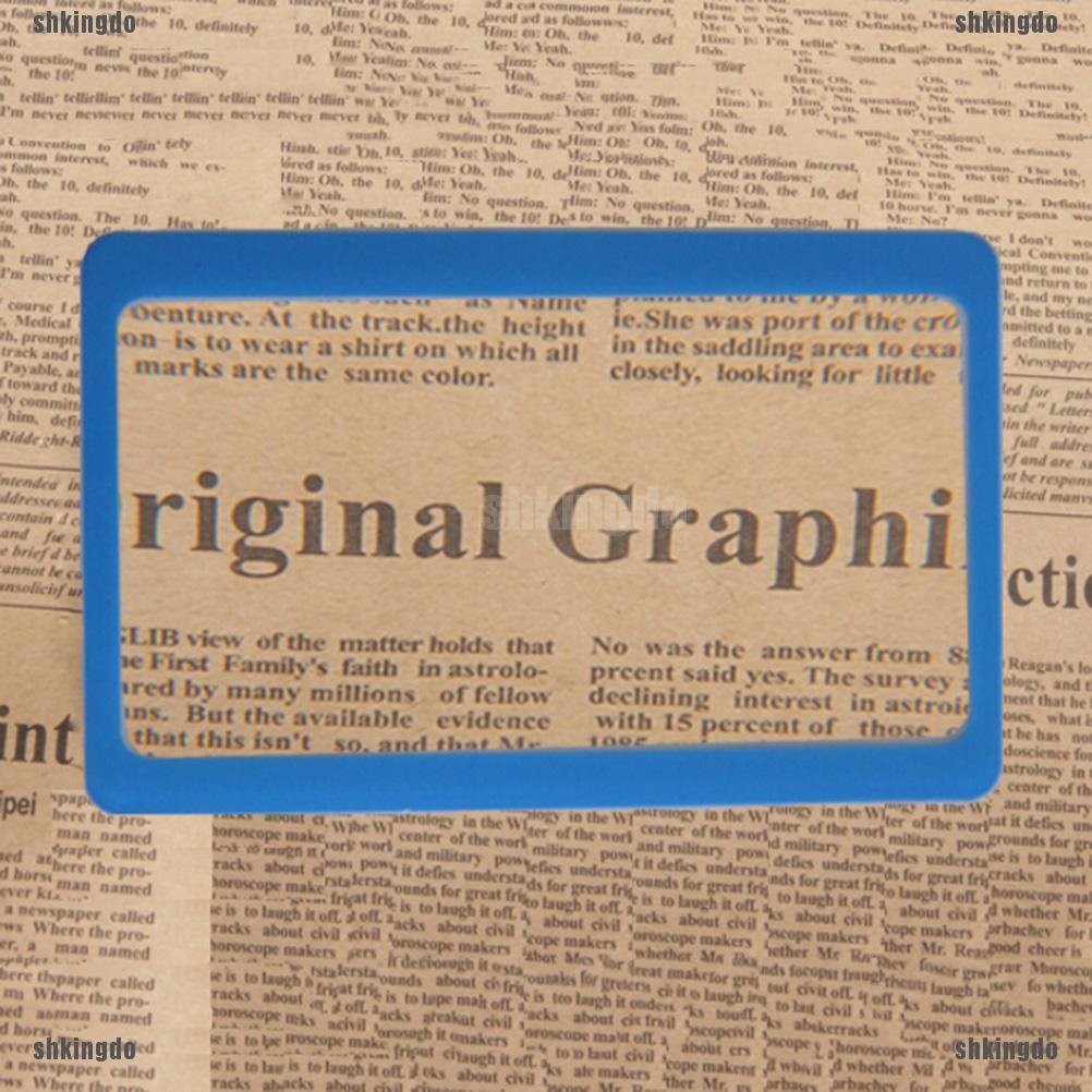 3 cái kính phóng to gấp 3 lần dùng đọc sách tiện dụng