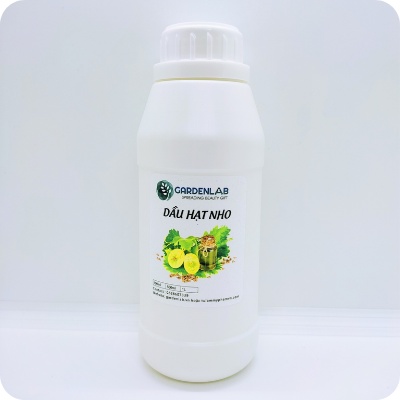 500ML Dầu Hạt Nho - Dầu Nền Nguyên Chất Dùng Trong Mỹ Phẩm