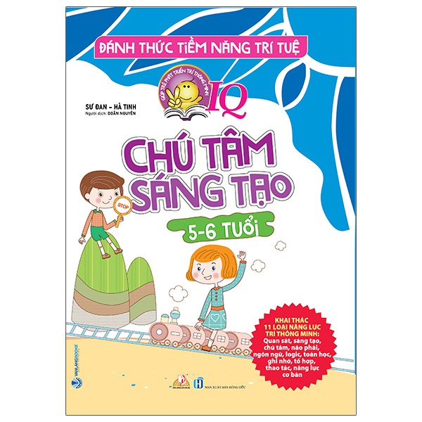 Sách - Combo Đánh Thức Tiềm Năng Trí Tuệ - Tư Duy Ngôn Ngữ + Chú Tâm Sáng Tạo + Logic Toán Học