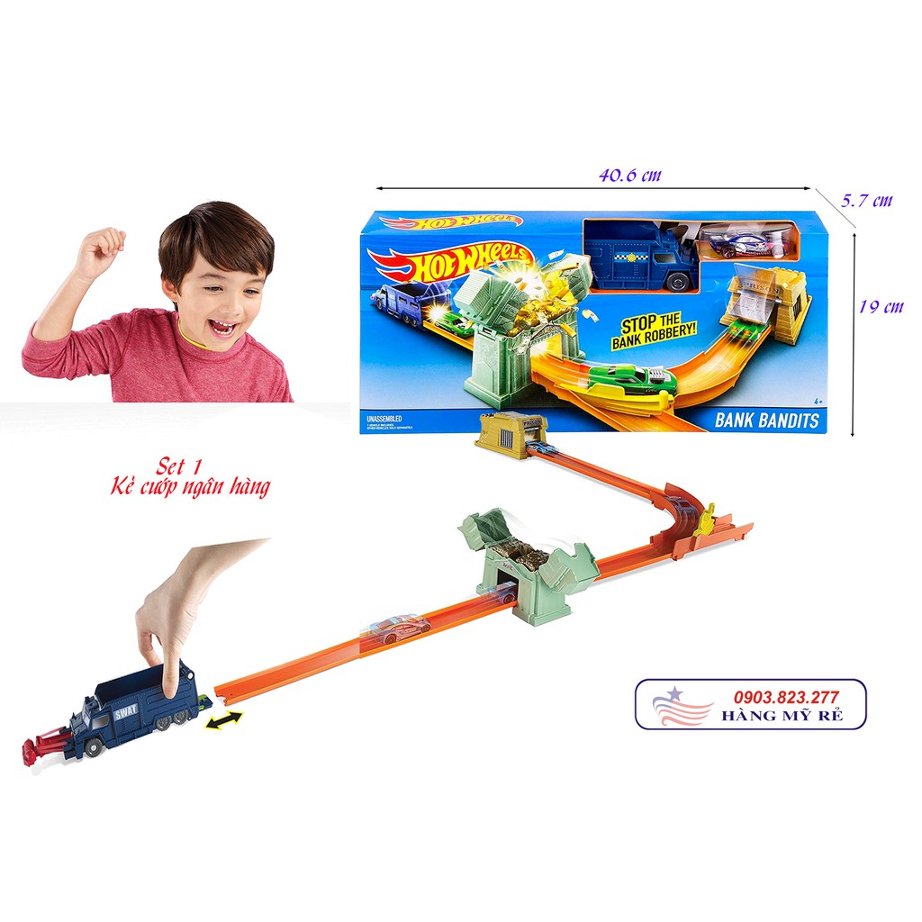 Mô Hình Đường Đua Hot Wheels (Hàng U.S)