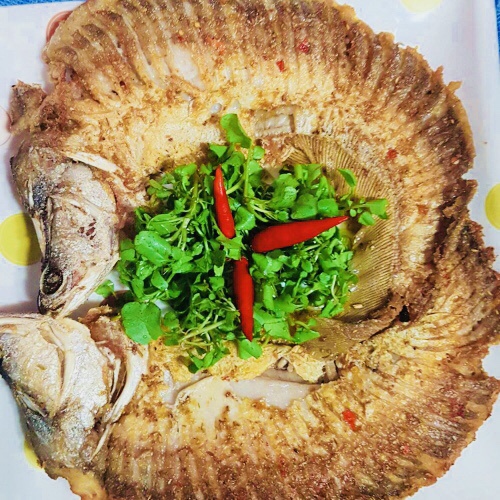 Cá thác lác rút xương - Thác lát rút xương ướp sẵn - Đặc sản Hậu Giang