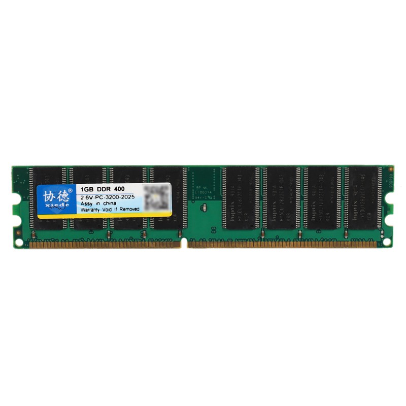 Ram Ddr 400 1gb Pc-3200 Ddr1 184pin Dimm 400mhz Cho Amd X004 | BigBuy360 - bigbuy360.vn